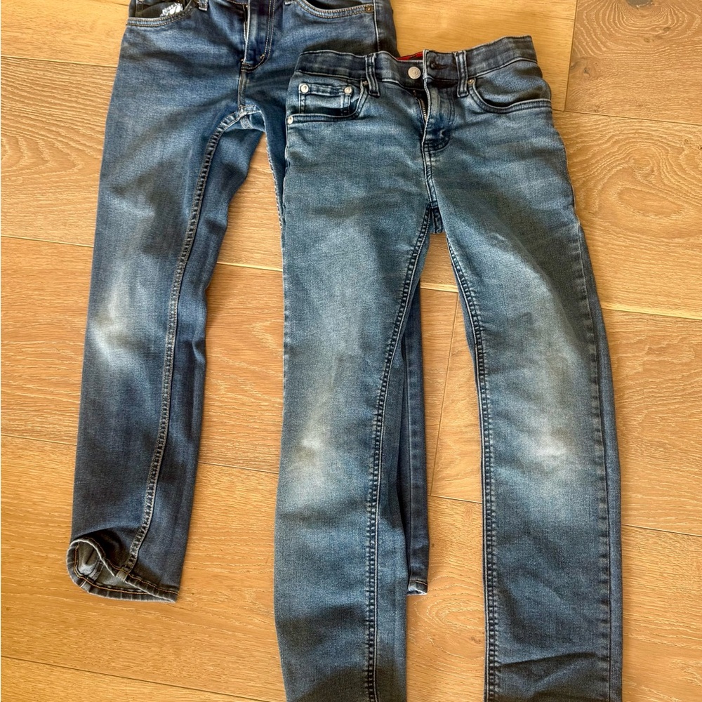 Levi’s Jeans 511&514 2 pairs! Boys Size 12